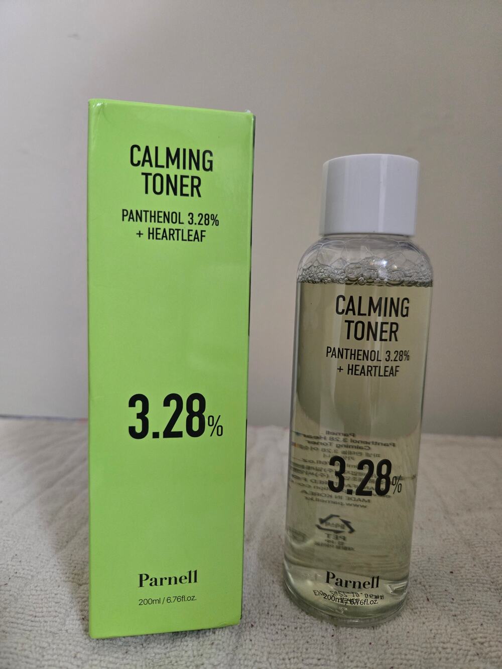 Parnell Calming  Toner Panthenol 3.28% + Heartleaf